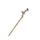 EZ PEACH かんざし スティック かんざし ヘアスティック 一本挿し シンプル ヘアアクセサリー 浴衣 ゆかた (Gold)