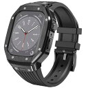 DIKESHGU for Apple Watch 用バンド ケースの3in1一体型デザイン 45mm 44mm 合金素材製 高级感 耐衝撃 対応 ...