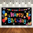 かわいい風船 バースデー タペストリー かわいい風船 誕生日 飾り付け バースデー フォトポスター かわいい 写真背景 Happy Birthday パーティー タペストリー おしゃれ 誕生日 デコレーション