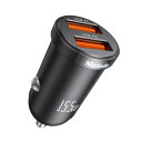 【超小型】Mcdodo シガーソケット usb 15.5W 急速充電 USB-A 2ポート スマートIC カーチャージャ 車載充電器 iPhone/Xperia...