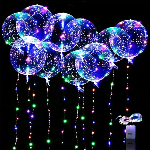 led風船 バルーン ライト ライト付き LED 誕生日 手持ち 飾り クリスマス 結婚式 祭り 花火大会 雰囲気ライト パーティー 新年会 光る 浮かべる プレゼント 10個セット