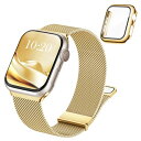 コンパチブル Apple Watch バンド 40mm 41mm 42mm 44mm 45mm 46mmコンパチブル アップルウォッチバンド ステンレス留め金製 男女兼用 マグネットクラスプ コンパチブル アップルウォッチ用バンド 保護