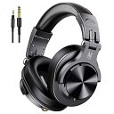 OneOdio A71 ヘッドホン 有線 ハイレゾ対応 オーバーイヤー モニター djヘッドフォン 3.5mm/6.35mmジャック シェアポート機能搭載 密閉...
