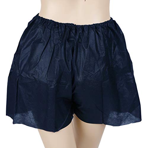 ペーパートランクス (フリーサイズ) 50枚入 ブルー [ 紙ショーツ 紙パンツ ペーパーショーツ ペーパーパンツ 使い捨て トランクス 下着 男女兼用 エステ 旅行 入院 介護 防災グッズ 業務用 ]