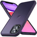 Anqrp iPhone11 用 ケース 半透明 耐衝撃 滑り止め 米軍MIL規格 指紋防止 マット感ケース ストラップホール付き ワイヤレス充電対応 スマホケ...