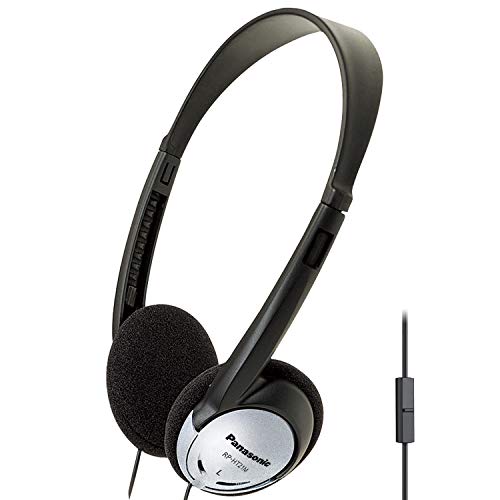 Panasonic (パナソニック) ヘッドホン オンイヤー 軽量イヤホン マイクとXBS付き 低音