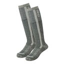 コミネ(KOMINE) バイク メリノウールウォームソックス ロング L(25-27cm) Dark Grey 09-358 AK-358