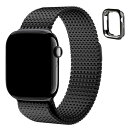 アップルウォッチバンド Apple Watch ベルト 38mm 40mm 41mm 42mm 44mm 45mm 49mm Compatible with iWatch シリーズ Ultra/Ultra2 9 8 7 6 5 4 3 2 1 SE SE2に対応 マグネチック ステンレススチール メタルベルト TPUケース付