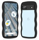 透明 Google Pixel 7A ケース クリア 薄型 軽量 耐衝撃 ピクセル 7a カバー 滑り止め スマホケース TPU おしゃれ 人気 落下防止 全面保護 ワイヤレス充電対応 (ブラック)