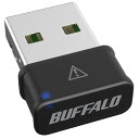 バッファロー WiFi 無線LAN 子機 アダプター コンパクト 866Mbps/433Mbps 11ac/n/a/g/b USB 2.0 WPA3 WI-U2-866DM/N