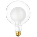FLSNT LED電球 E26口金 40W形相当 360lm 電球色 2700K フィラメント エジソン電球 シャンデリア用 間接照明 装飾電球 高演色 広配光タイプ 非調光 PSE認証済