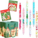 クリスマスプレゼント 子供 縁日 景品 クリスマス 景品 文房具9個セット(水性ペン6本+ギフトバッグ1個+付箋2枚)縁日 景品 つ クリスマスプレゼント 子供 縁日 お祭り 景品 子供 ギフト 可