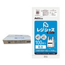 レジ袋 西日本45号 東日本45号 乳白タイプ 100枚 薄手タイプ 0.016mm厚 10冊 10冊入x1小箱 HDPF素材 TSK-45-kb ポリライフ ...