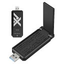 TOKAIZ 無線lan 子機 wifi6 usb 無線LANアダプター AX1800 高速 1201Mbps + 574Mbps 小型 受信機 デュアルバンド 2.4GHz+5GHz対応 USB3.2 ゲーミング PC ノートパソコン デスクトップ パソコン対応 11ax/ac/n/g/b/a 対