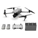 DJI カメラドローン Air 3 Fly Moreコンボ(DJI RC-N2付属)【Remote ID対応】4K ドローン 撮影 ドローンカメラ付き HDR対応 中望遠 & 広角の2つのメインカメラ 最大飛行時間46分 48MP写真 O4映像伝送 予備バ