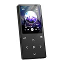 mp3プレーヤー bluetooth5.0 音楽プレイヤー デジタルオーディオプレーヤー 64GB内蔵 SDカードで128GBまで拡張 スピーカー内蔵 ブルート...