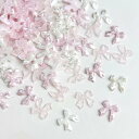 ネイルパーツ リボン 約60個セット 3D 立体 蝶結び ネイルパーツ ネイル リボン パーツ ネイルアート ジュエリーパーツ 可愛い レジン用 ハンドメイド デコパーツ