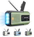 防災ラジオ ソーラー 手回しラジオ AM/FMラジオ対応 多機能防災ラジオ 3WAY充電式ラジオ LEACCO 携帯ラジオ 2500mAhバッテリー 小型ラジオ TYPE-C充電 懐中電灯 SOSアラーム 防災グッズ 軽量 コンパ
