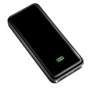 モバイルバッテリー 大容量 40000mAh 22.5W/18W急速充電 Type-C PD3.0 スマホ 充電器 3台同時充電 2WAY入力 LCD残量表示 LEDライト付き 携帯充電器 多重保護 旅行/出張/アウトドア/キャンプ/停電対策/防