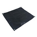 Kaitou 焚き火シート 防火シート 60cm×60cm スパッタシート 焚き火 マット 耐熱 シリコン キャンプ バーベキュー