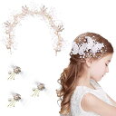 サムコス 髪飾り 3種セット 子供 こども 花 蝶々 リボン ヘアアクセサリー ヘアークリップ ヘアピン カチューシャ 髪留め ヘッドドレス 結婚式 発表会 卒業式 写真撮影 キッズ 子供髪飾り (