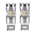 最新型 T20 ピンチ部違い LED ウィンカーバルブ 冷却ファン搭載 純正アンバー ハイフラ防止 抵抗内蔵 T20(7440)ピンチ 違い WY21W WX3×16d LEDウィンカー球 ノイズ対策済み ステルス仕様 ハイパワー