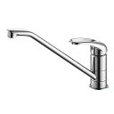 SANEI(サンエイ) シングル ワンホール混合栓 キッチン用 上面施工式 泡沫吐水 リングレバー 蛇口 キッチン水栓 K87110TJV-13