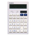 Canon 中型卓上サイズ HS-121T 12桁 フラットデザイン 電池交換可 抗菌