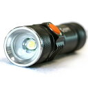 グッド・グッズ 高輝度 1800LM ハンディライト USB 充電式 懐中電灯 強力 小型 IP65 防水 ledライト ズーム機能 アウトドア 犬散歩 自転車 登山 防災 防災対策 地震 避難対策 ES-20U
