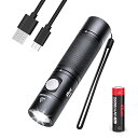 NEXTORCH ed10 懐中電灯 led 強力 充電式 1400ルーメン 高輝度 小型 フラッシュライト ハンディーライト 軽量 明るい 4モード IPX7...