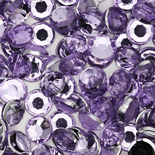 アクリル ラインストーン 5サイズセット (ライトパープル) ネイルストーン 手芸 レジン アクリル ラインストーン 5サイズセット (ライトパープル) ネイルストーン 手芸 レジン
