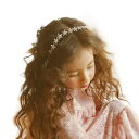 BIANHUAN ヘアアクセサリー ヘッドドレス 子供 髪飾り 女の子 キッズ レディース ヘアバンド カチューシャ 星 淡い シルバー リボン ラインストーン...