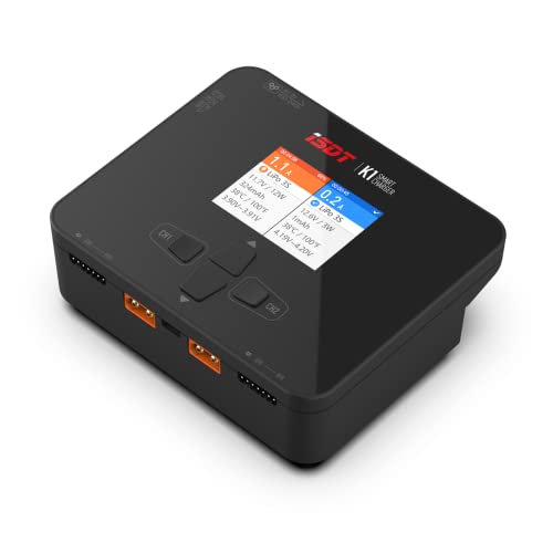ISDT K1 ݥХåƥ꡼Х󥹽Ŵ 1-6s AC 100W DC 2x250W 10A Life Lilon LiPo LiHv...