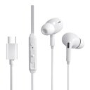 ALLVD Type-Cイヤホン【アップル15対応】 有線HiFi クリア通話 イヤホンマイク 快適な装着感 音量調整 Type Cインターフェース付きのデバイスXperia、Galaxy、Pixelなどに対応