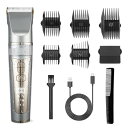 バリカン ヘアーカッター 電動バリカン メンズ コードレス 4時間連続使用 Type-C充電式 大容量バッテリ一 LED大型ディスプレイ 残量表示 5段階刈り高...