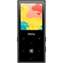 MP3プレーヤー 64GB Bluetooth 5.0 デジタルオーディオプレーヤー ダイレクト録音 128GB 拡張可能 タッチパネル 合金製 内蔵スピーカー ボイスレコーダー ミュージックプレーヤー FMラジオ 大容量(2)