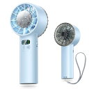 【2025年夏の初登場 -25℃瞬間冷却】 携帯扇風機 冷却プレート ハンディファン 12枚羽根 6000mAh大容量 手持ち扇風機 強力送風 1〜100段階風...