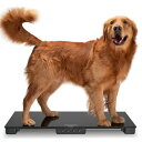 FUNKS 大型犬 体重計 大型犬用 最大150kg デジタル体重計 ペット用体重計 ペットスケール デジタルスケール