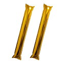 Motto Collection 25本 スティックバルーン 応援グッズ バルーンスティック 鳴り物 スティック バルーン 風船 棒 応援棒 応援バルーン (ゴ...