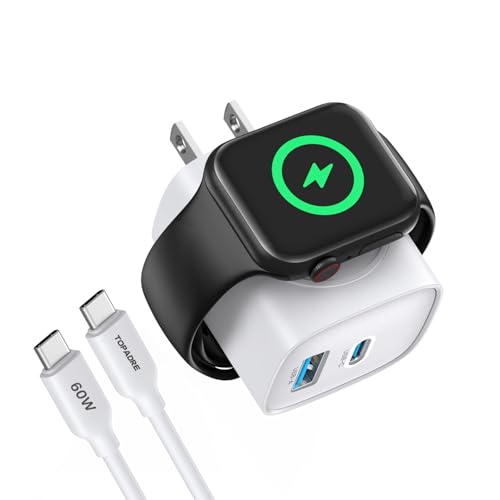 TOPADRE for åץ륦å Ŵ 3in1 Apple watch  Ŵ type-c 20W PD3.0 USB ®...
