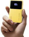 INIU P61-E1 軽量 モバイルバッテリー 10000mAh 22.5W 小型 大容量 急速充電 PD QC【USB C入出力 残量表示 PSE認証済 LEDライト付き パススルー機能】モバイル バッテリー 携帯充電器 アウトドア/防災/緊