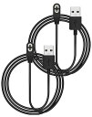 Shokz用充電ケーブル 2本 Aftershokz用 ショックス USB充電ケーブル 1M Shokz OpenRun (旧AfterShokz)/ Afte...