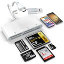 【2025最新型】メモリーカードリーダー, 5in3 Lightning/Type-C/USB - SD/TF(Micro SD)/MS/XD/CF カードリーダー OTG対応 高速 双方向転送 設定不要 iPhone, iPad, MacBook, iMac, Samsung, Google, PCに対応(2)