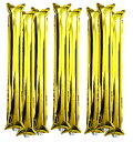 FAMULIA スティックバルーン メタルカラー 金 ゴールド (金(gold)100本) スポーツ 応援