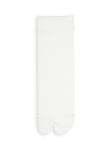 [タビオ] [靴下屋]クツシタヤ ゴム長足袋ショートソックス 22.5～24.5cm 日本製 足袋ソックス オフホワイト