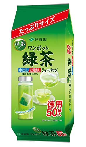 伊藤園 ワンポット緑茶ティーバッグ 3.0g×50袋