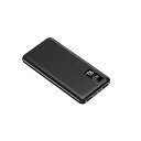 モバイルバッテリー PD22.5W 3A急速充電 QC3.0対応 大容量10000mAh Type-C入出力 スマホ充電器 LCD残量表示 3台同時充電 小型 軽量 薄型 タイプC USB-A Micro iPhone対応14 15 Pro MAX plus Android Xperia スマートフ