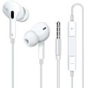 イヤホン HiFi音質 通話可能 有線イヤホン 3.5mmジャック 音量調整 重低音 遅延なし リモコン付き クリア通話 雑音なし カナル型 イヤフォン ノイズ...