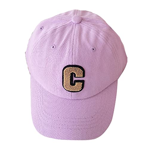 [スーツケースカンパニー] GPT キャップ キッズ 帽子 C ワッペン 子供 キャップ 野球帽 アルファベット ロゴ イニシャル 男の子 女の子 日よけ アウトドア 春 夏 秋 冬 おしゃれ ロゴキャップ