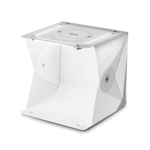 Foldio2 Plus38cm ݡ֥̿ƥ饤ȥܥåĴǽ 5700K LED饤դORANGEMONK...